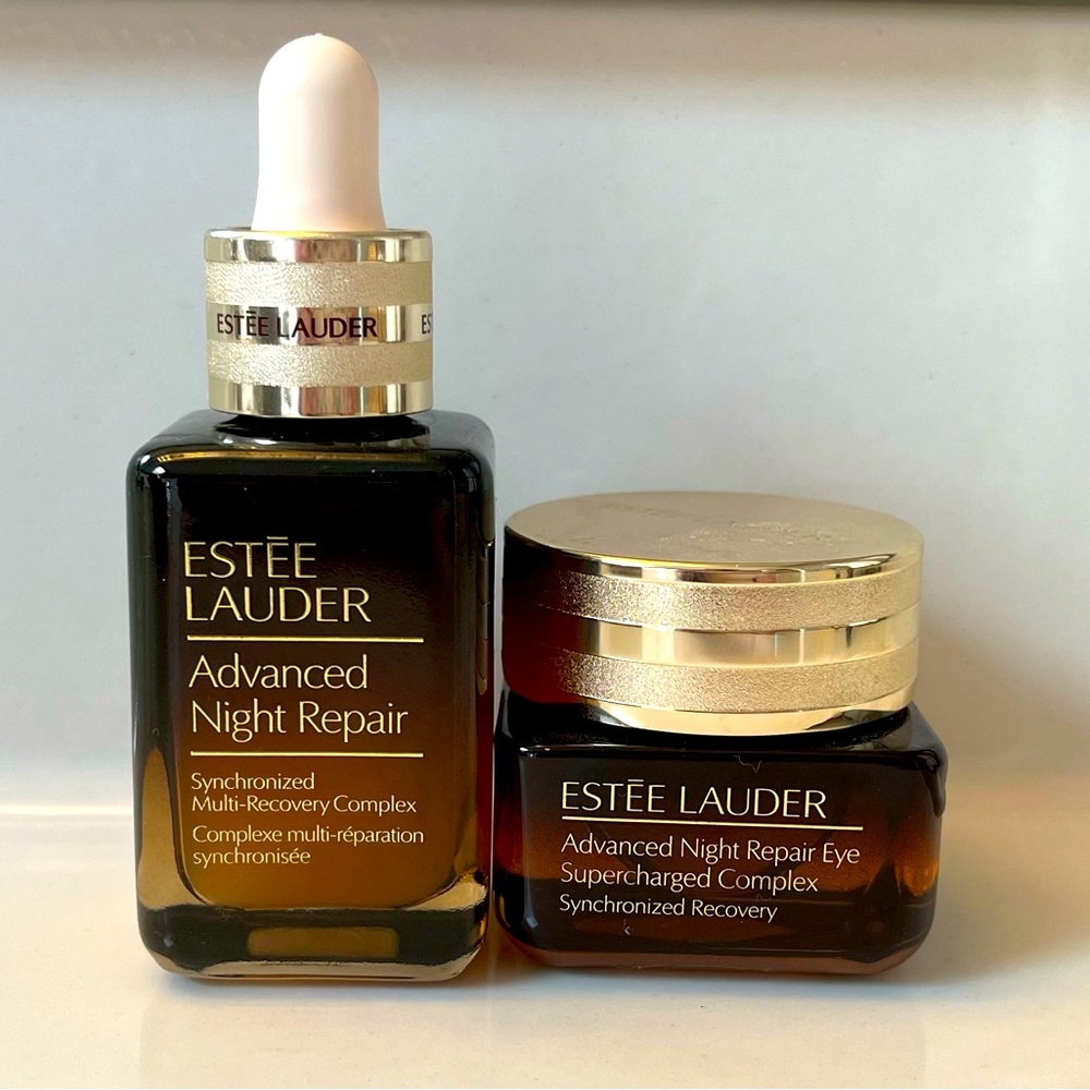Ester Lauder Advance Night repair cream and eye serum